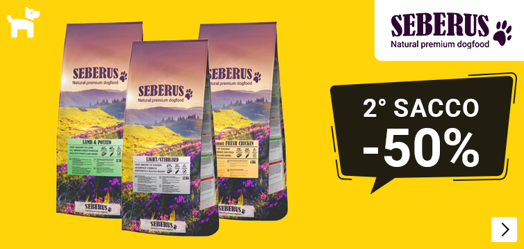 SEBERUS 2e zak 50% korting DOG